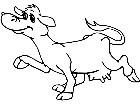  Domestic Animals Cow D H P A 1 Decal