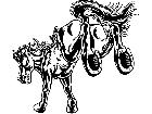 Domestic Animals Mustang Kick M G P A 1 Decal