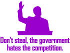  Dont Steal Government Decal