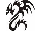  Dragon Tribalized 2 5 7 Decal
