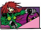  Driver Girl G D 2 Decal