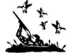  Duck Hunter Hide Decal