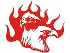  Eagle Body Flaming 0 5 E F 1 Decal