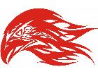  Eagle Flame Head 0 8 E F 1 Decal