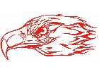  Eagle Flame Head 2 9 E F 1 Decal