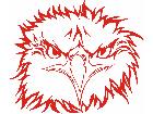  Eagle Flame Head 3 4 E F 1 Decal