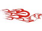  Eagle Hawk Flame 0 1 A F 1 Decal