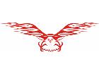  Eagle Hawk Flame 0 3 A F 1 Decal