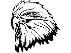  Eagle Head 8 Decal