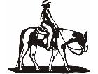  Easy Riding Horseman 2 C U 1 Decal