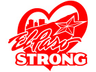  El Paso Strong Heart Decal