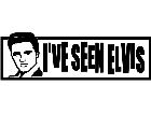  Elvis Seen Decal