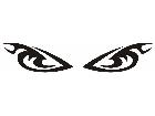  Eyes Tribal Decal