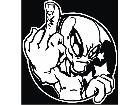  Finger Alien Decal