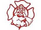  Fire Department Bulldog Decal