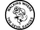  Fire Fighter Devil Dance Decal