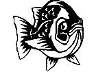  Fish For Tank Decal