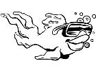  Fish Mask 0 4 4 V A 1 Decal