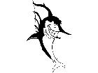  Fish Marlin D H P A 1 Decal