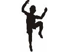  Fitness Silhouettes 1 4 Decal
