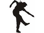  Fitness Silhouettes 2 2 Decal