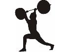  Fitness Silhouettes 2 4 Decal