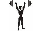  Fitness Silhouettes 2 9 Decal