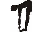  Fitness Silhouettes 3 1 Decal