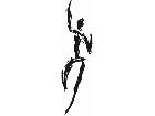  Fitness Silhouettes 4 5 Decal