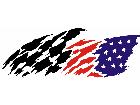  Flag Rough C L 1 Decal