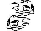  Flame Guys Short Decal