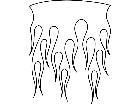  Flames 0 2 2 4 1 V A 1 Decal