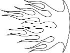  Flames 0 4 2 4 1 V A 1 Decal