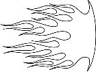  Flames 0 6 2 4 1 V A 1 Decal