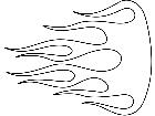  Flames 0 7 2 4 1 V A 1 Decal
