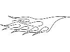  Flames 0 8 2 4 1 V A 1 Decal