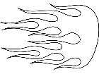  Flames 1 4 2 4 1 V A 1 Decal