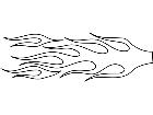  Flames 1 9 2 4 1 V A 1 Decal