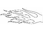  Flames 2 2 2 4 1 V A 1 Decal