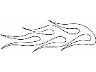  Flames 2 3 2 4 1 V A 1 Decal
