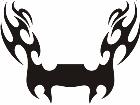  Flames Custom Banner 0 0 7 Decal
