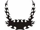  Flames Custom Banner 0 0 9 Decal