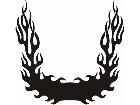  Flames Custom Banner 0 1 3 Decal