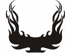  Flames Custom Banner 0 3 9 Decal