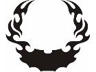  Flames Custom Banner 0 4 3 Decal
