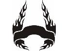  Flames Custom Banner 0 4 7 Decal