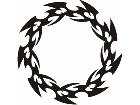  Flames Round 0 6 7 Decal