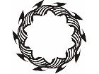  Flames Round 0 6 8 Decal
