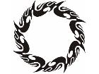  Flames Round 0 7 9 Decal