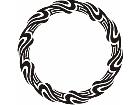  Flames Round 0 8 9 Decal